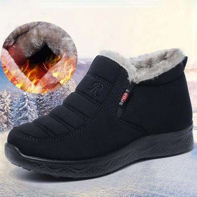 Winter Cotton-Padded Unisex Sneakers Flat High Top Boots