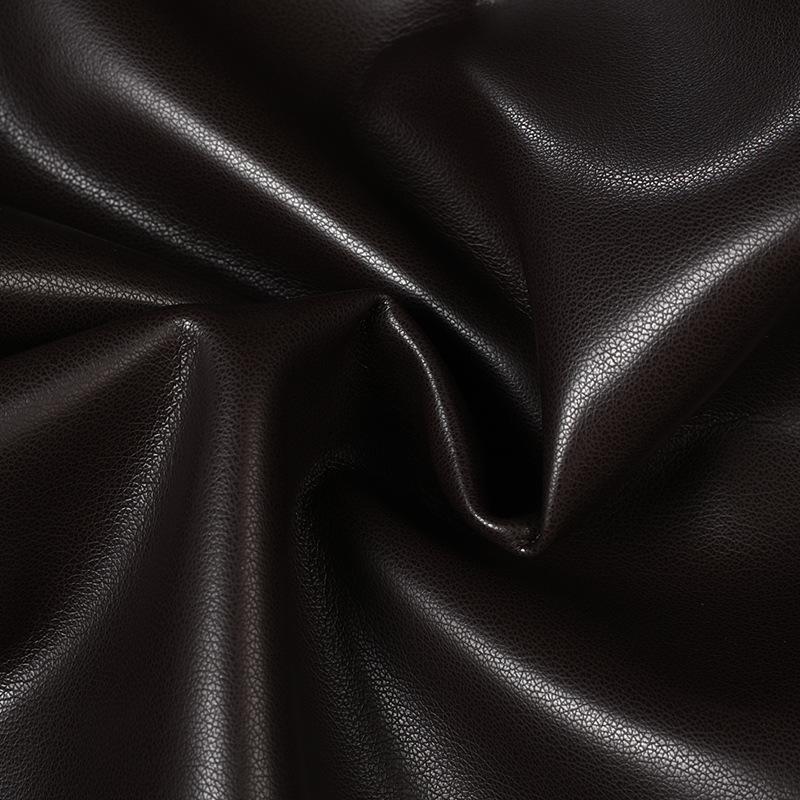 Winter leather coat for middle-aged men, business casual, mid-length coat, mink fur lining, removable