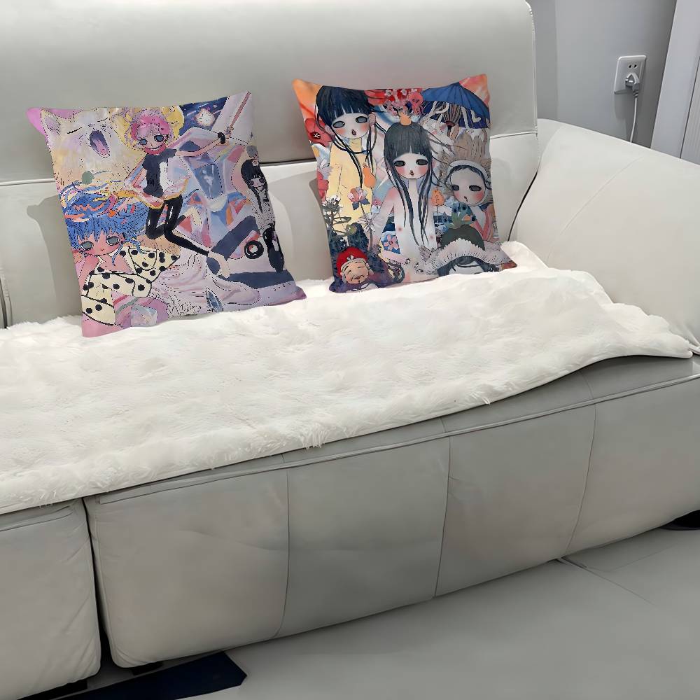 Cartoon A-Aya T-Takano Pillow Case Removable Washable Cushion Cover – All-Season Soft Linen