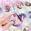 Homgaty Pin Badge Storage File 65mm Display Pin Badge Storage Case for Fandom Activities Holds up to 90 badges A4 size 90 pockets Large capacity