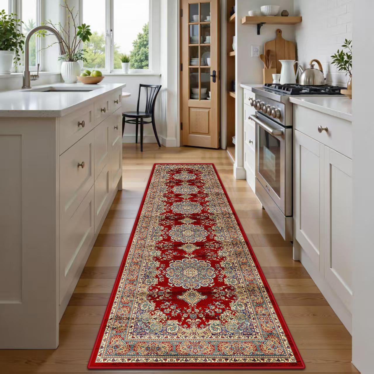 Retro Corridor Carpet Runner Living Room