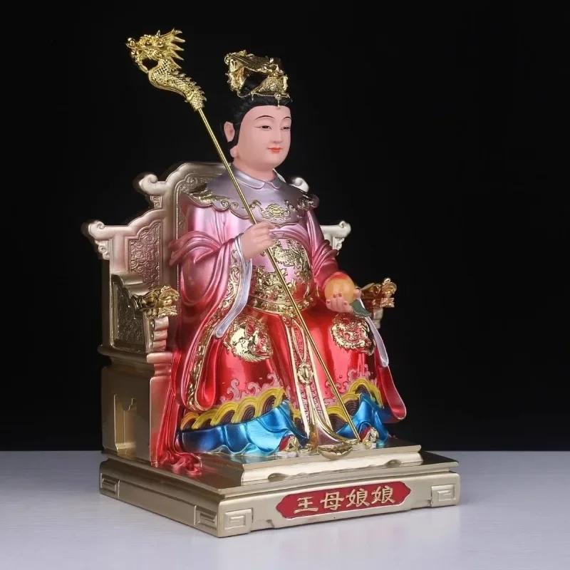 Home furnishings Statue of Queen Mother of the Jade Emperor Home offerings of Buddha statues Resin painted crafts