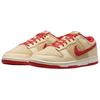 Nike Dunk Low Waffle alla Fragola Scarpe da Ginnastica da Uomo Marrone Chiaro Vaniglia Pallido Rosso Università HJ9100-294