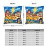 Printed Inazuma Eleven Anime Game Pillowcase Polyester Cushion Cover Decor RPG Cartoon Throw Pillow Case Cover Bedroom Zippered