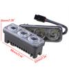 SMD LED DRL Fog Lights Bumper Lamps Daytime Running Lights Waterproof Design Car Lighting Accessories  2Pcs DC 12V 9W