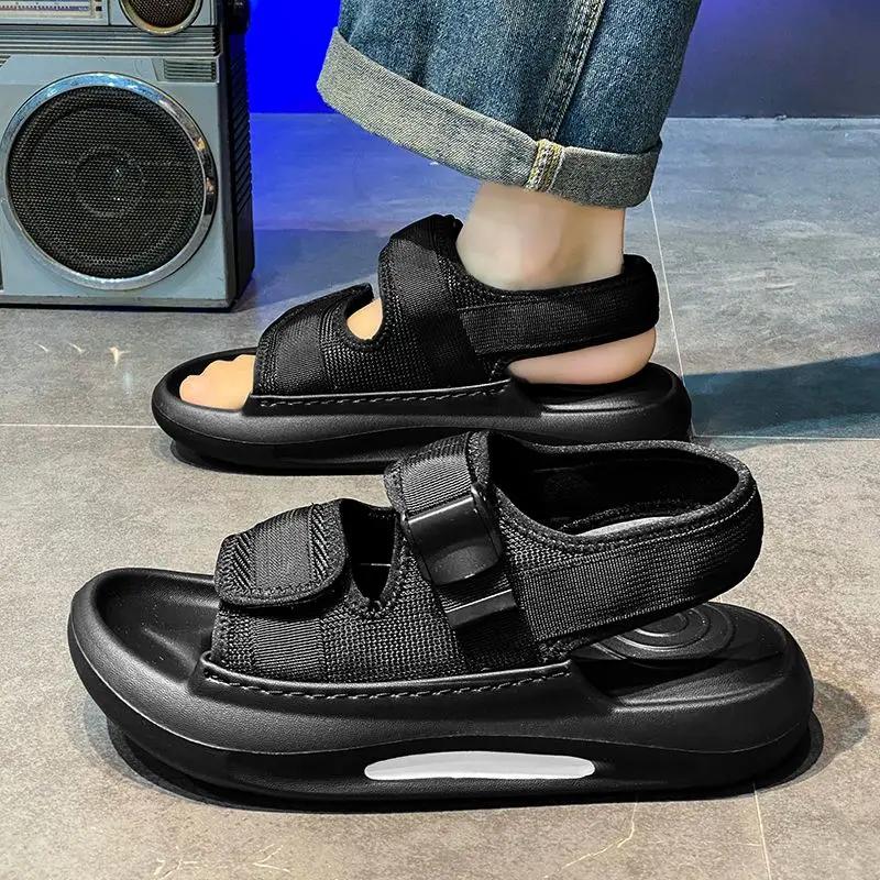 Driving Man Sandals Beach with Platform Height Eva Original Luxury Designer Cheap Liquidation Color Comfortable 39 Shoes for Men
