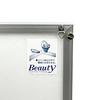 IPS Beauty Panel Silver B2 Aluminum Poster Panel