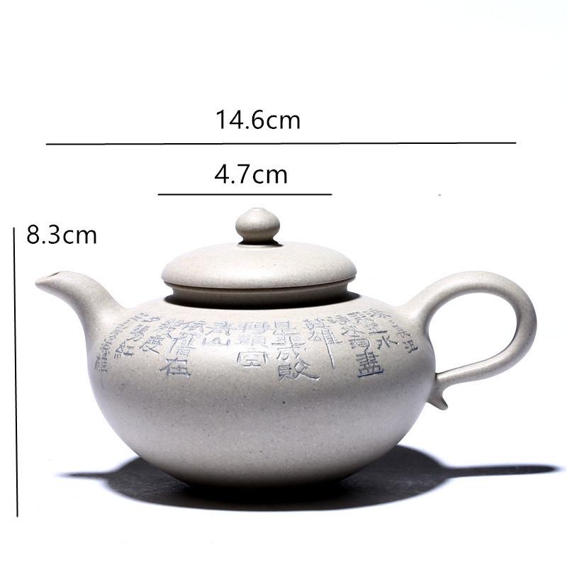 

Чайник из фиолетовой глины ручной работы, Исинский бутик, чайный горшок, красивый чайник, домашняя чайная посуда, китайская чайная церемония, индивидуальные подарки 260 мл 260ml