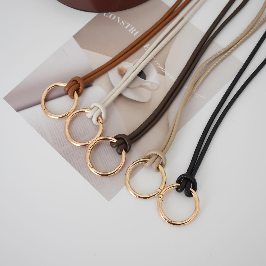 Womens Original Design Summer Thin Leather Waist Belt Perfect For Dresses Long