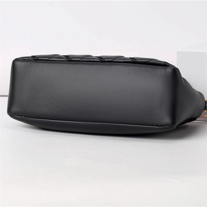 High End Small Bag Mini Messenger Bag Women's Niche Tassel Soft Leather Messenger Simple And Elegant Female Bag