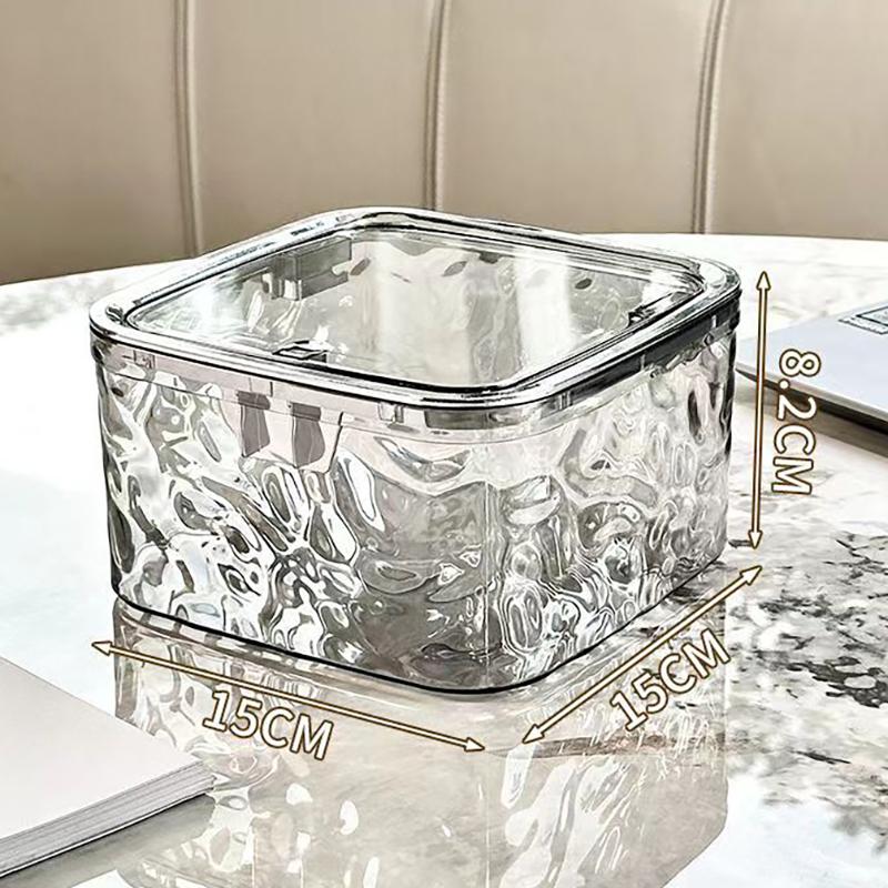 

Акриловый органайзер для резинок для волос для повязок, бантов, ватных палочек, органайзер для аксессуаров для волос, коробка для хранения, настольный органайзер