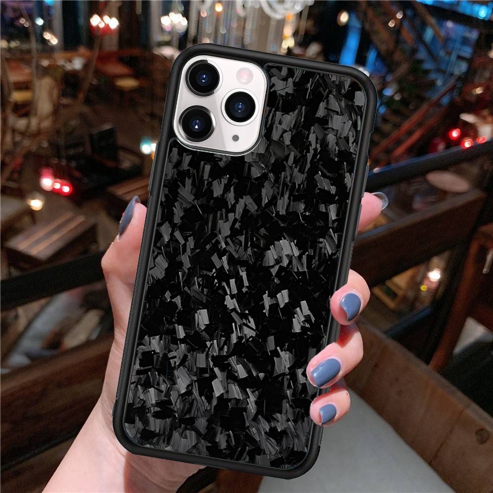 

Forged C-Carbon Fundas For IPhone 17 16 15 14 13 Pro 12 11 Pro Max Hard PC+TPU Phone Cases Back Cover iPhone 12 pro