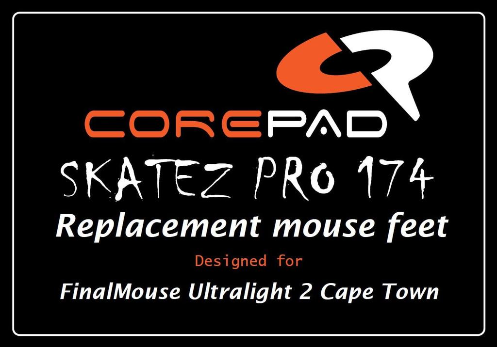 Corepad Skatez PRO FinalMouse Ultralight 2 Cape Town Mouse Sole 2set (PRO)