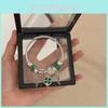 Angel Wings Clover Pendant Beaded Bracelet Made Of Stainless Steel With Elegant Flower Design For Summer