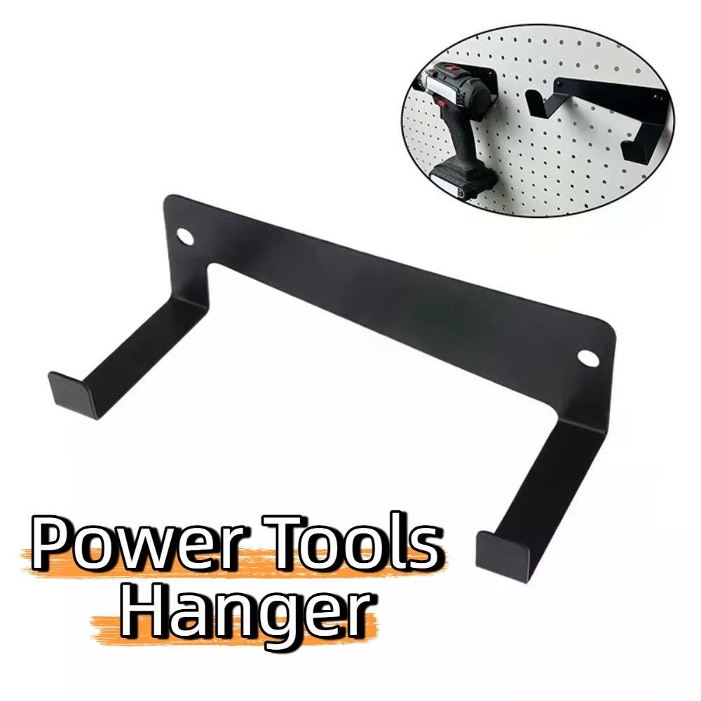 Wall-Mounted Electric Drill Stand Heavy Duty Drill Wall Storage Organizer  Garage Workbench