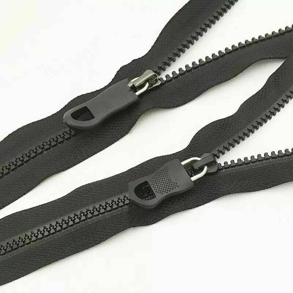 8 Pièces Accessoire de Couture pour Vêtements d'Artisanat Kit de Réparation Fixateur DIY Curseur de Fermeture Éclair Tirette de Fermeture Éclair Tête de Fermeture Éclair