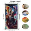 Angel Girl and Lion Large Size Diamond Painting New Collection Animals Diy Full Drill Rhinestone Embroidery Mosaic Cross Stitch Kits