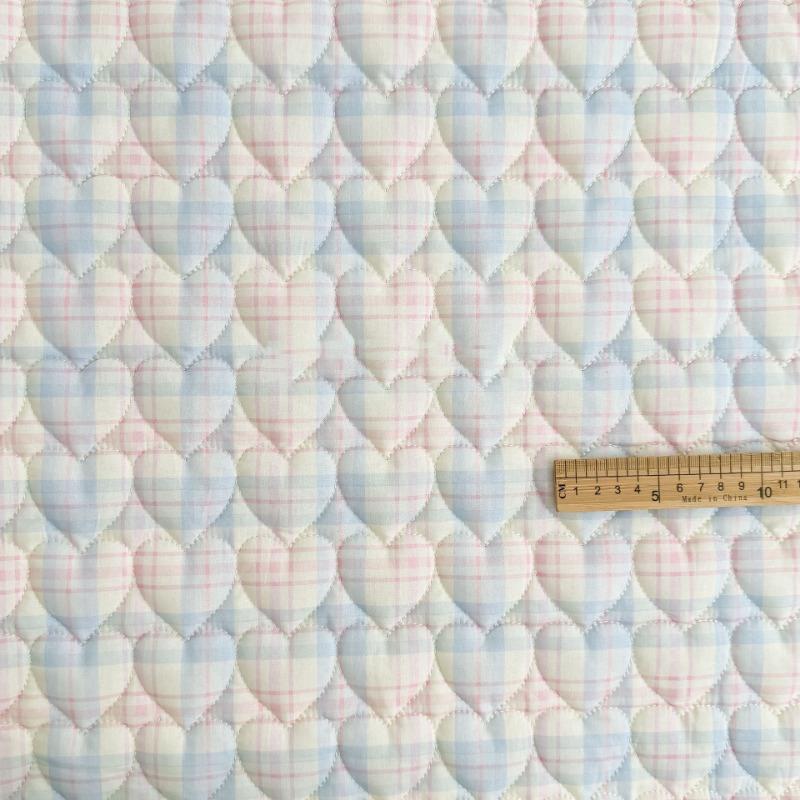1m/2m Pure Cotton Floral Printed Quilted Cotton Fabric for Sewing Winter Jackets Bags Children's Clothing Handmade DIY Fabrics