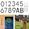 Schwebendes Design Schwebende Hausnummern Modernes Design Hausnummernschild Garagentor