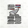 FOR HONDA RACING Fashion Universal Scratch Resist K5 Reflective Waterproof Stickers For Auto Motorcycle Helmet Mug Refrigerator