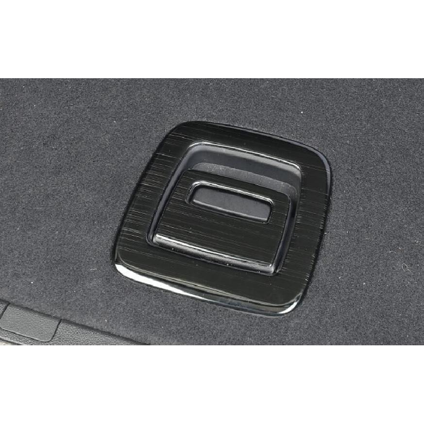 Frame Trim Rear Trunk Handle Black Steel 2018-2020 2021 For BMW X3 G01 X4 G02