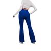 Damen High-Waist Micro-Flare Yoga Laufhose für Frühling/Sommer