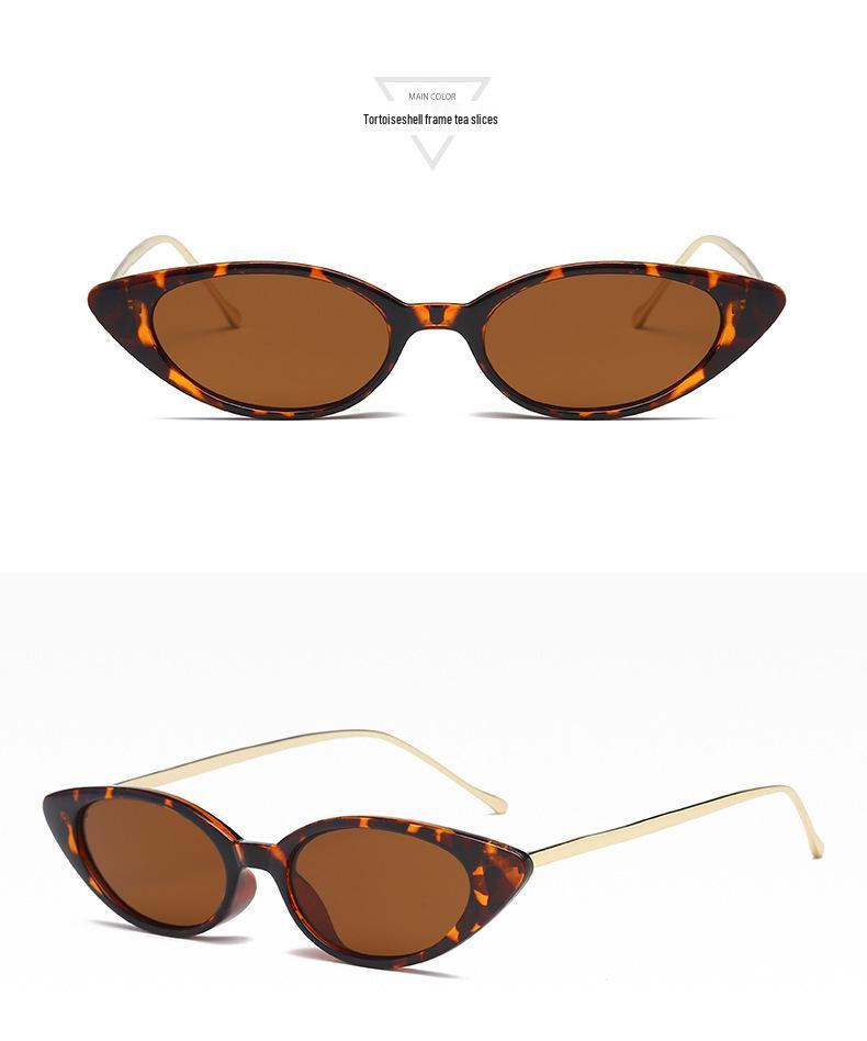Trendy Women's Retro Round Frame Anti-UV Sunglasses