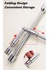 Xiaomi 17/19/21/23mm Folding Cross Lug Wrench Car Tire Repair Tool Labor-Saving Auto Socket Spanner Adjustable Wheel Nut Lug Remover
