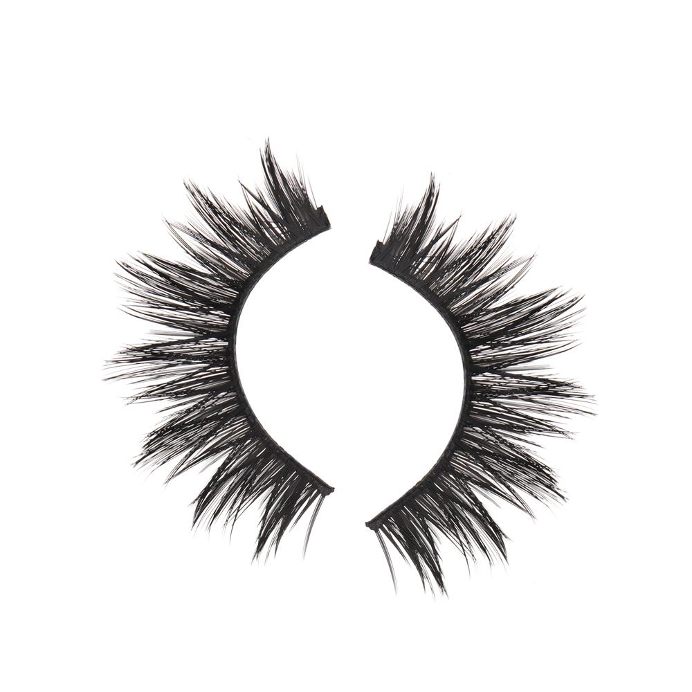 5 Pairs Long Cross Soft Natural Handmade Black Eye Lashes Extension False  Eyelashes