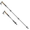 Professional 7075 Aluminum Alloy Telescopic Folding Hiking Poles with Non-slip Double Sponge Grip