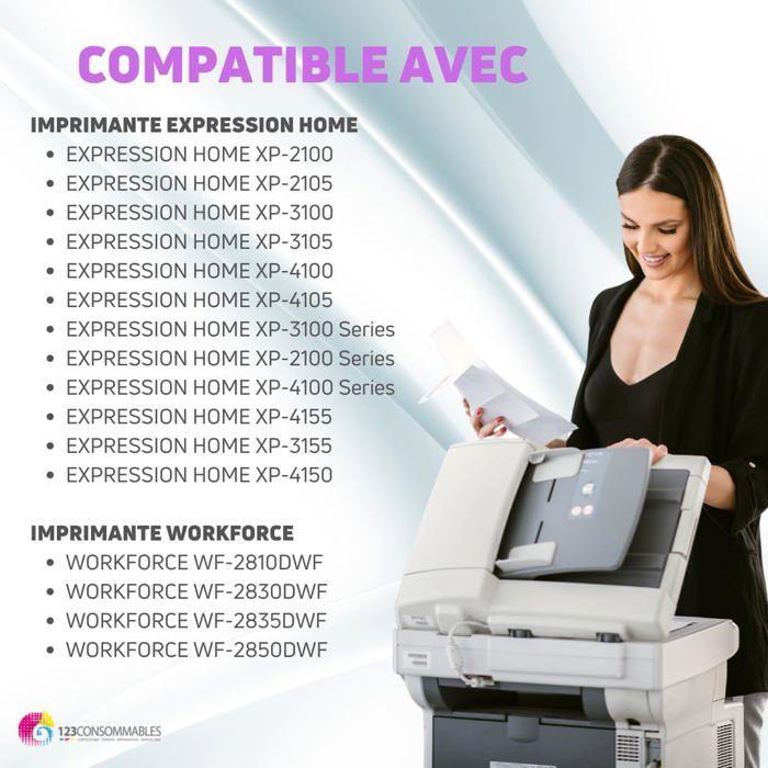 12er-Pack Kompatible Tintenpatronen - Epson - 603 XL - Mehrfarbig - Für XP-2100, XP-3100, WF-2820