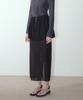 Hauseuobeupondeu Fog Flower Maxi Skirt_Black