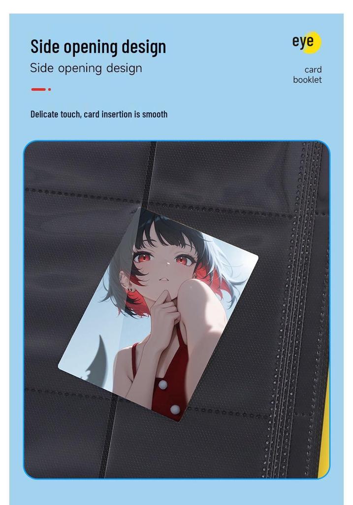 9-Grid Large Capacity 360 Card Slots Album for Game and Ultraman Cards
