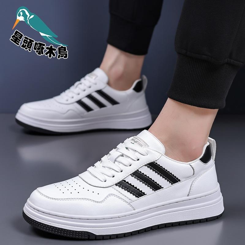 Low-top board shoes sports leisure lightweight breathable little white shoes men's shoes autumn spring shoes