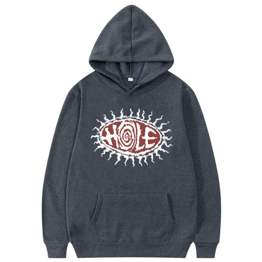 Felpa con cappuccio grafica Courtney Love Limited Hole Uomo Donna Gotico Vintage Oversize Unisex Felpe Rock Alternativo