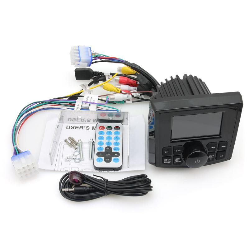 Boat Radio System Media Player Marine Radio MP5 Stereo 3 Inch Display Video Player Waterproof  Bluetooth-compatible Equipment