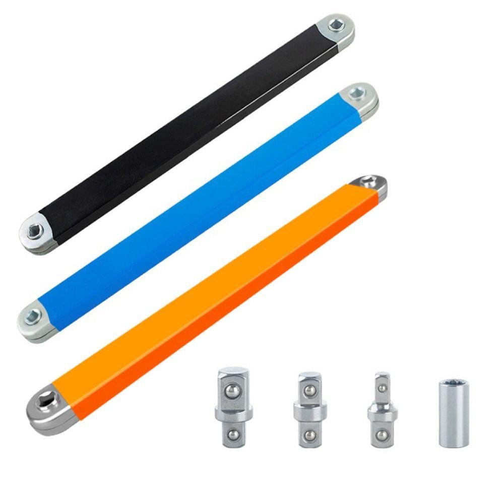 Double Head Offset Extension Wrench Steel Ratchet Spanner New Wrench Socket  Hone