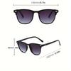 Vintage Frame SunGlasses for Women Men, Fashion Anti Glare Sun Shades for Driving Beach Travel