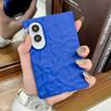 Lanyard Wrist Strap Case For Samsung Z Fold 8 Wrinkles 3D Water Ripples Cases for Galaxy ZFold 8 7 6 5 Fold8 Slim Matte PC Cover