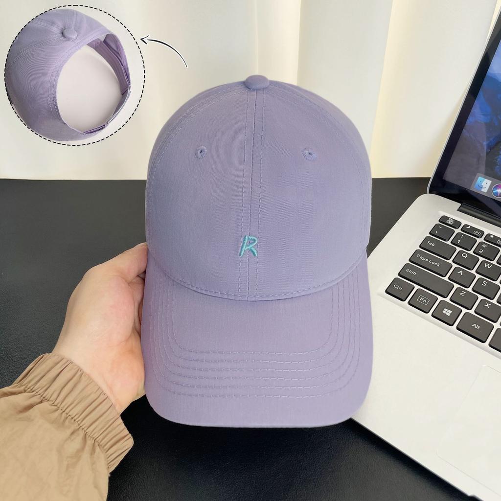 Baseball cap Children's empty top versatile face small anti-ultraviolet quick-drying sun protection cap Outdoor sports cycling sun hat