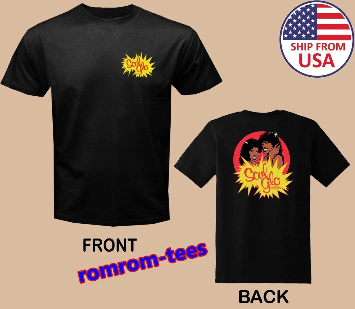 Soul Glo America Black Size S-5XL S