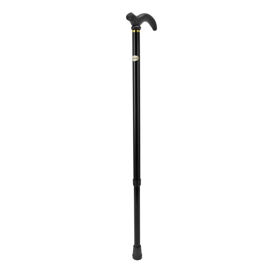 Adjustable Walking Cane with Rubber Tip Ergonomic Aluminum Alloy Walking Stick Cane for Seniors Elderly Mobility Aid