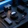 DIY Sound Passive Speaker Diaphragm Part with Rubber Design, Round Black Single Unit for Speaker Repair and Cabinet Rebuild Project Use