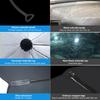 2024 Car Windshield Sun Shade Umbrella Foldable Sunshade Front Window Cover for UV Block Heat Protection Protector ParasolWindshield Sunshades 1