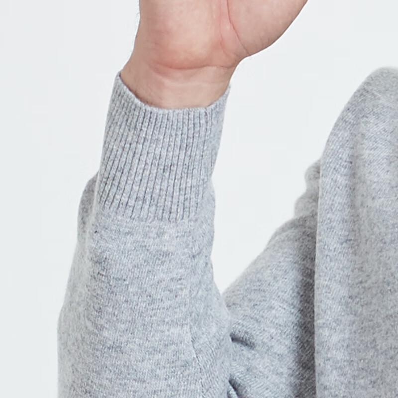 Hengyuanxiang Men's V-Neck Wool Pullover Sweater Y016005