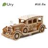 3D Ury Wooden Puzzle Retro Vintage Car Classic Nostalgic Movies Vehicle Assembly Model Diy Decoration Gift Toys For Kids Adults