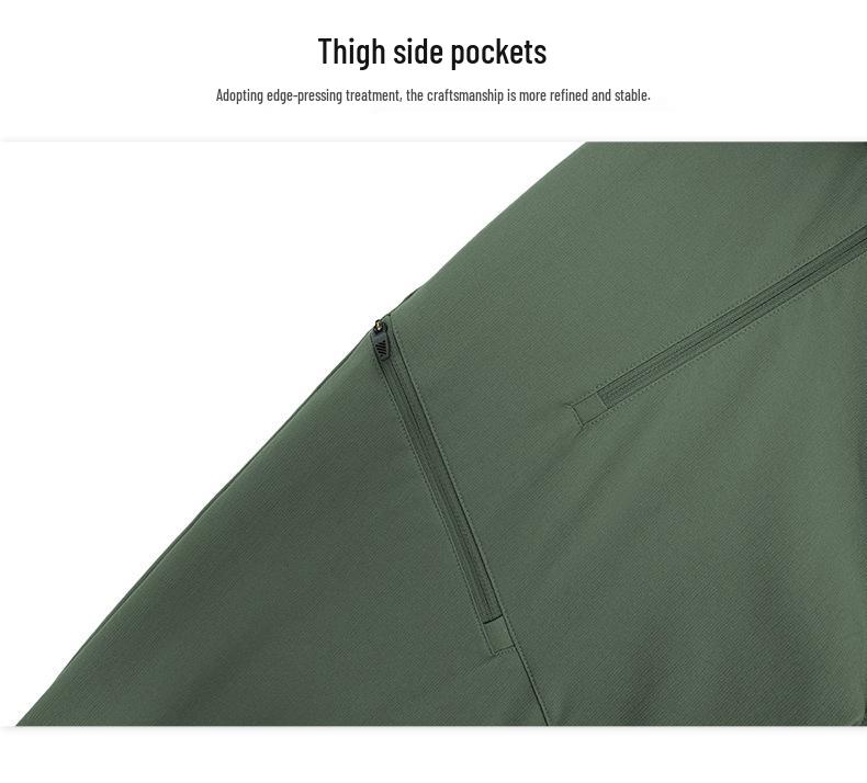 Men's Quick-Dry Outdoor Mountaineering Pants - Loose, Comfortable Woven Casual Sport Trousers, Plus Size, Trendy Autumn Style.
