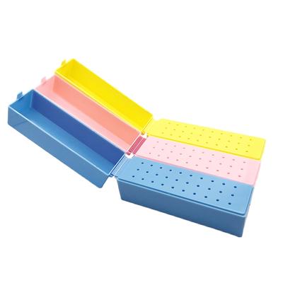 1 Adet/30 Delik Plastik Diş Frezi Tutucu Dezenfeksiyon Karbür Frezler Blok Matkaplar Kutu Dişçi Ürünleri Laboratuvar Ekipmanları