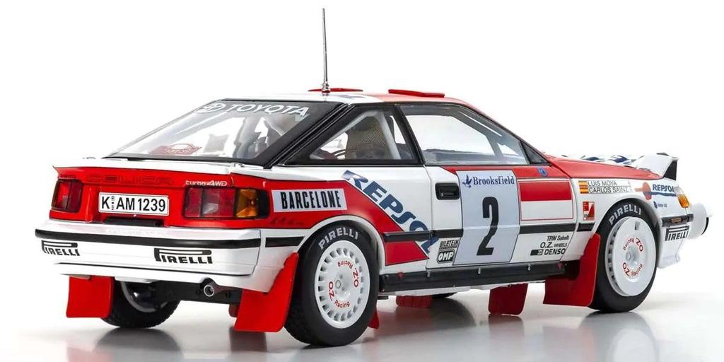 Kyosho Original Scale Toyota Celica 1991 Monte Carlo Finished Product 1/18 GT-FOUR (ST165) #2