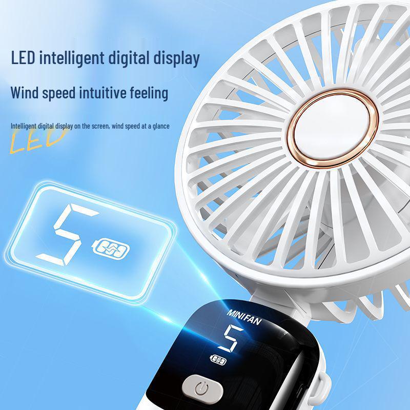 Portable USB Rechargeable Mini Desktop Fan for Dorms